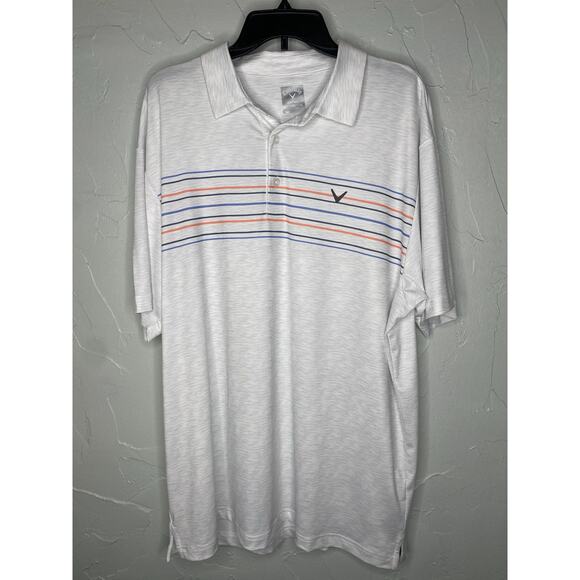 Callaway Men’s Golf Polo shirt White Sz Xl - Picture 6 of 6